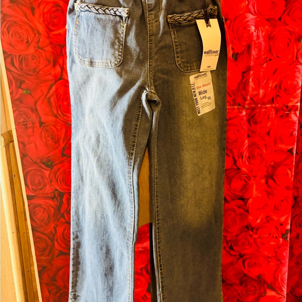 Wallflower Blue Wide Leg Jeans
